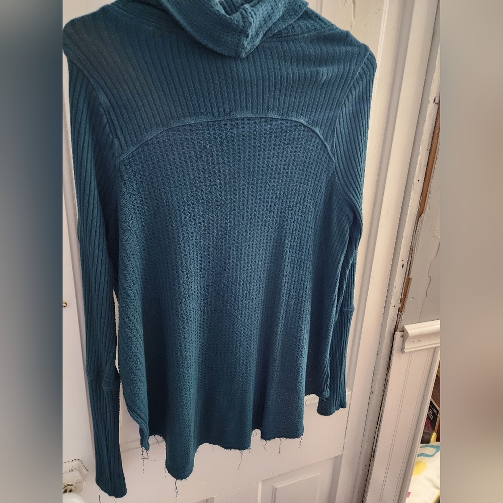 👸 Free People We the People collection thermal cowl neck tunic set of 2 size S - Picture 14 of 16
